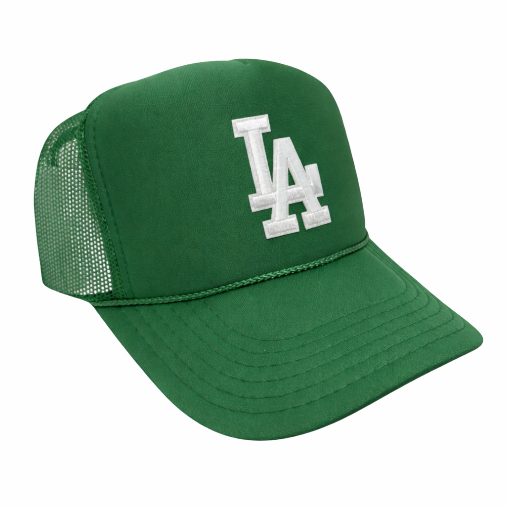 LOS ANGELES LA KELLY GREEN CAP