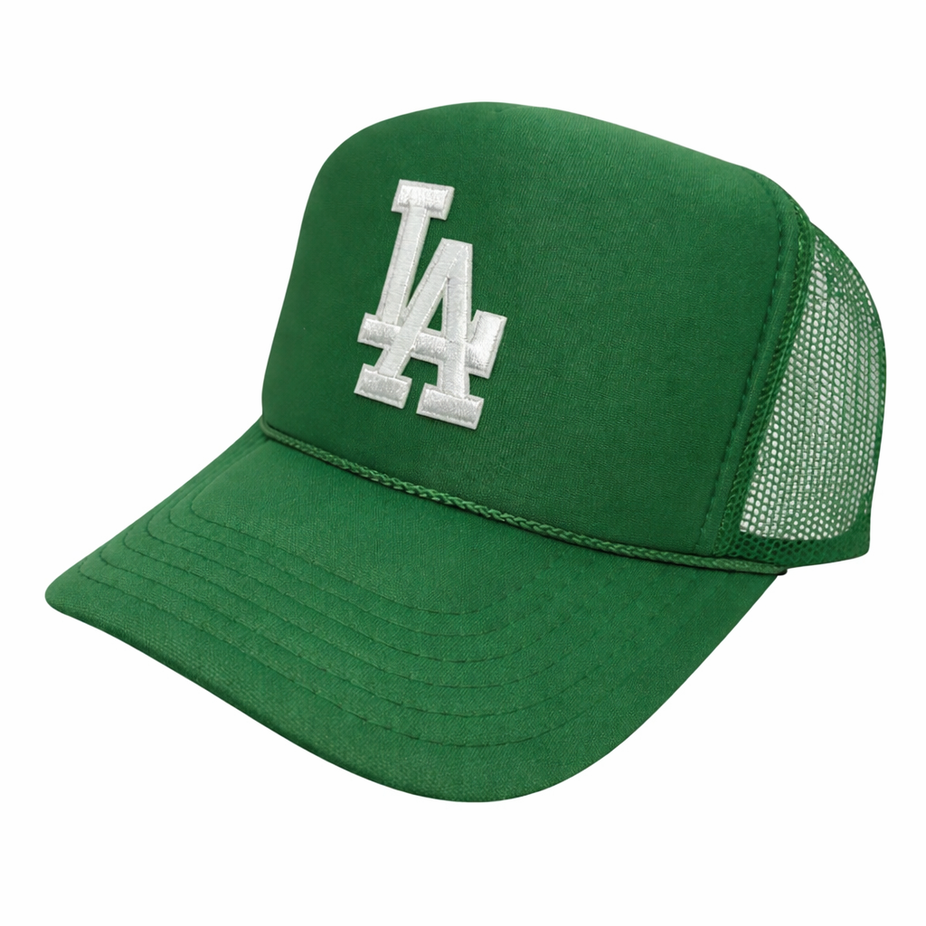 LOS ANGELES LA KELLY GREEN CAP
